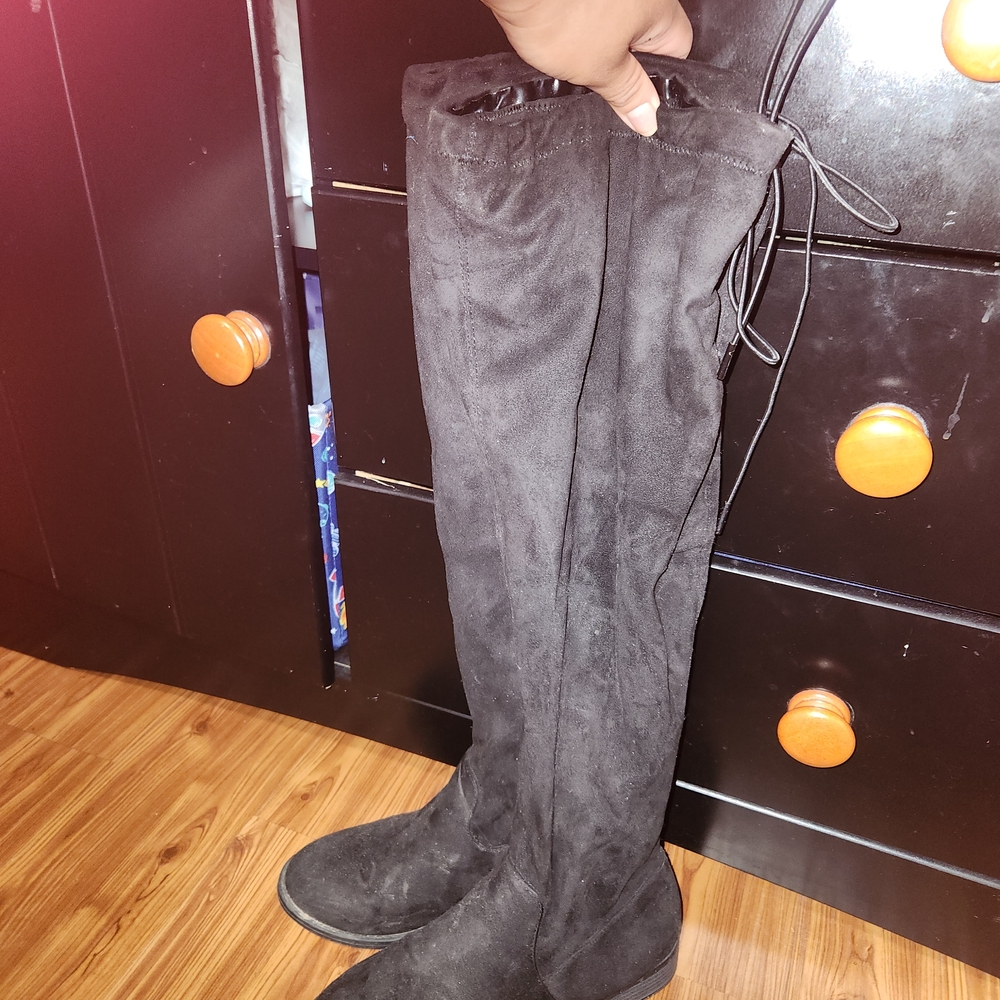 Torrid Black Over-the-Knee Boots